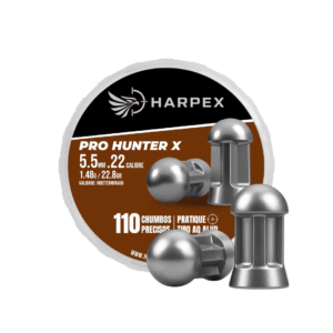 5,5mm | Chumbinho Harpex Pro Hunter X (.22) – Domo – Impacto – 110 Unidades
