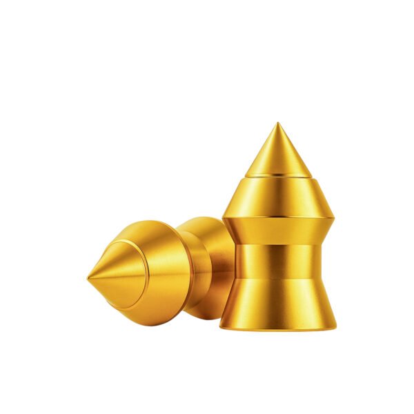 5,5mm | Chumbinho Harpex Fênix Gold (.22) – Pontudo – Penetração – 125 Unidades - Imagem 7