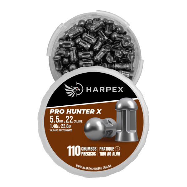 5,5mm | Chumbinho Harpex Pro Hunter X (.22) – Domo – Impacto – 110 Unidades - Imagem 6