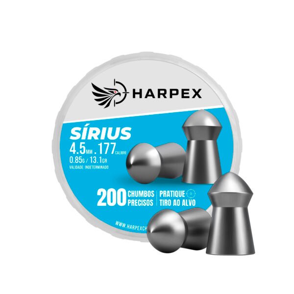 4,5mm | Chumbinho Harpex Sirius (.177) – Domo – Impacto – 200 Unidades - Imagem 4