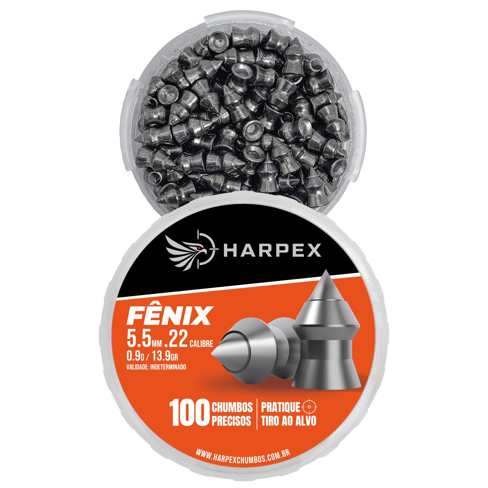 5,5mm | Fênix – Harpex 5,5mm (.22) – 100 Unidades - Imagem 5